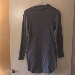 Long sleeve mini dress